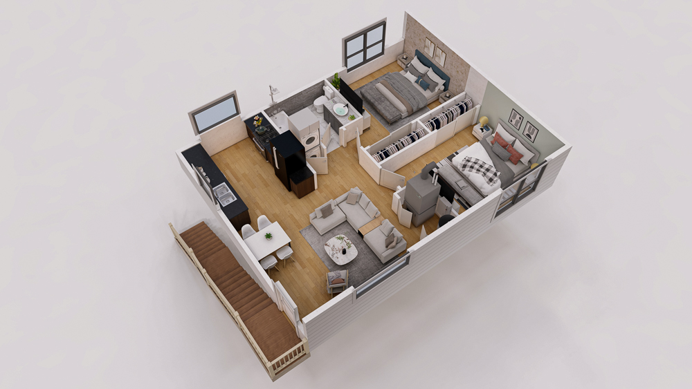 The Lake Michigan Loft